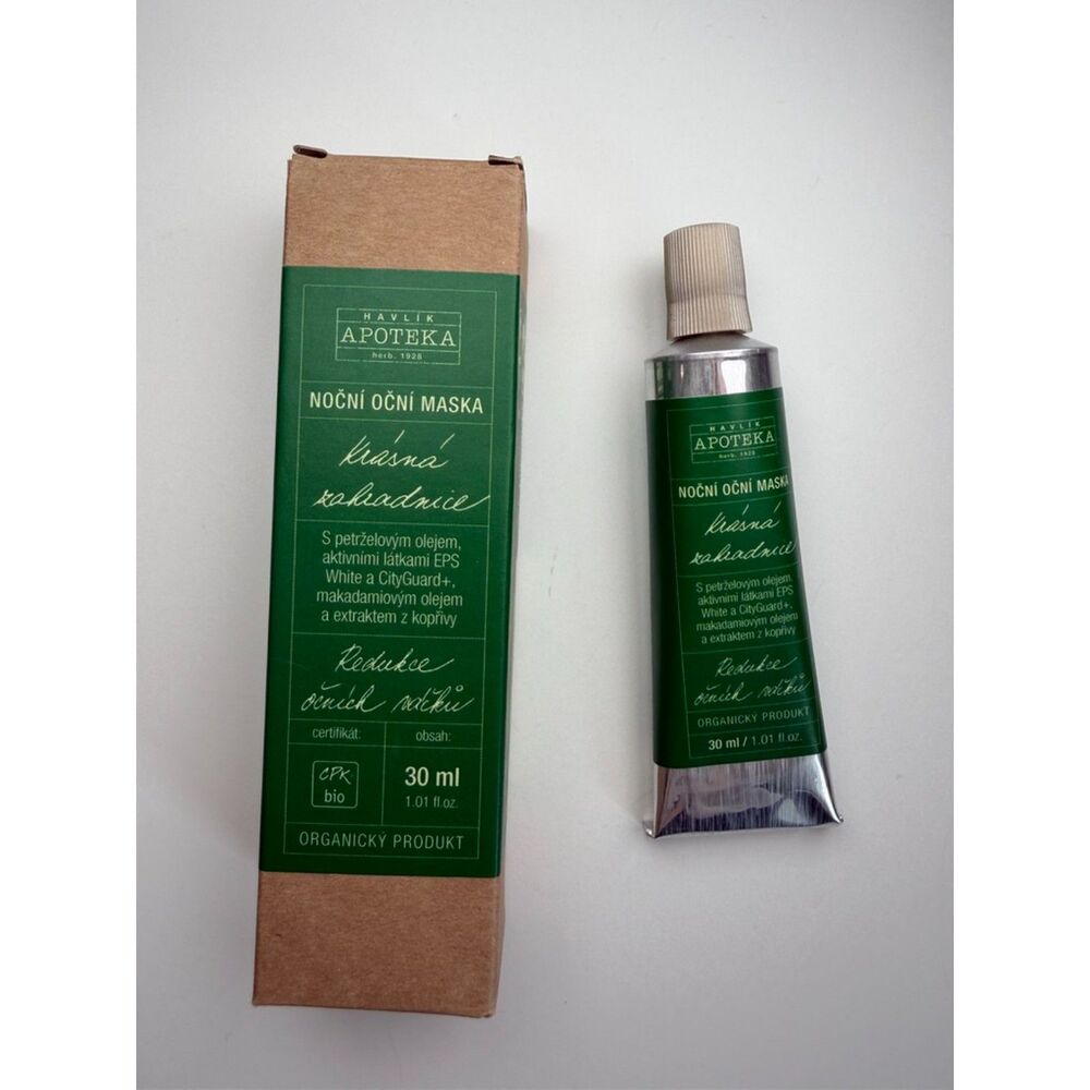 Havlíkova Apotéka Beautiful Gardener Overnight Eye Mask 30 ml NEW